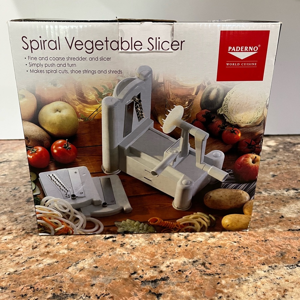 Paderno World Cuisine 3-Blade Vegetable Slicer